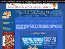 Tablet Screenshot of cercatoredisogni.it